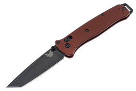 Benchmade Bailout - Burnt Copper Aluminum Handles - DLC Battlewash MagnaCut Tanto Blade - 537BK-07