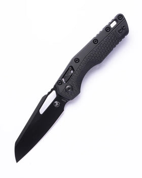 Microtech MSI - Black Injection Molded Handle - M390MK Blade - 210T-1TPM - SNK/WTO - Home Office