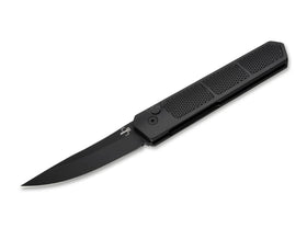 Boker Plus Kwaiken Grip Auto - Black Handle - Black D2 Blade - 01BO474 - SNK/WTO - Home Office