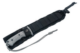 Chris Reeve Green Beret  7" - Black Micarta Handle - Partially Serrated- Magnacut Blade - CHRV-GB7-1001 - 0