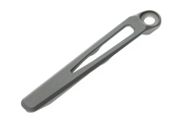 Chris Reeve Metal Injection Molded Pocket Clip - Glass Blasted - Inkosi - CHRV-5052 - SNK/WTO - Home Office
