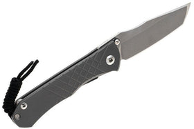 Chris Reeve Knives Umnumzaan - Left Handed - Tanto - Glass Blasted Handle - UMN-1015 - SNK/WTO - Home Office