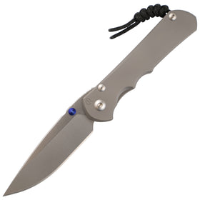 Chris Reeve Knives Large Inkosi - Drop Point Blade - Glass Blasted Handle - LIN-1108