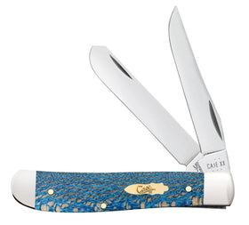 Case Mini Trapper - Blue Sycamore - Tru-Sharp Stainless - 63731