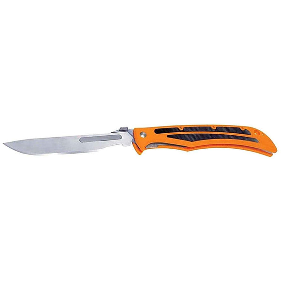 Havalon Baracuta-Blaze - Orange Polymer - SS Blade - XTC-115BLAZ