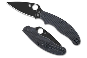 Spyderco UK Penknife Salt - Black G-10 - Black DLC MagnaCut - C94GMCBKP - SNK/WTO - Home Office