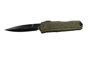 Glock x Microtech Glock G19Kv - OD Green Chassis - Black M390MK Bayonet Blade - 80-1OD - SNK/WTO - Home Office