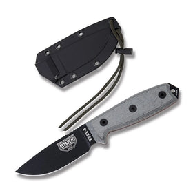 ESEE 3-B - Gray Micarta Handles - 1095 Blade - ESEE3PB - SNK/WTO - Home Office