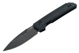 Kershaw Launch Iridium - Black Aluminum & Black G-10 Handles - Blackwash MagnaCut Blade - 7038G10
