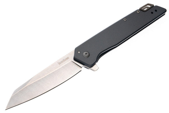 Kershaw Misdirect XL - Gray Stainless Steel - 4Cr14 Reverse Tanto Blade - 1441