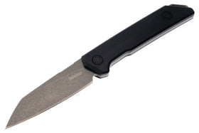 Kershaw Mini Iridium Fixed Blade - Black Linen Micarta - Working Finish D2 Blade - 1051 - SNK/WTO - Home Office