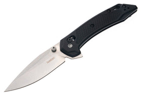 Kershaw Bonneville - Black GFN Handle - Stonewash 14C28N Blade - 6000