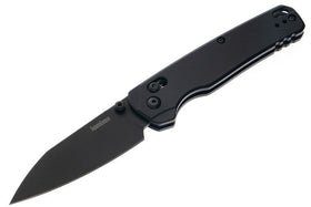 Kershaw Bel Air XL - Black Aluminum - Black PVD MagnaCut Blade - 6110BLK - SNK/WTO - Home Office