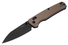 Kershaw Bel Air XL - FDE Aluminum - Black PVD M4 Blade - 6110FDE - SNK/WTO - Home Office