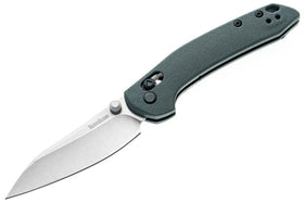 Kershaw Duster - Charcoal Gray GFN Handle - 8Cr13MoV Blade - 2059 - SNK/WTO - Home Office