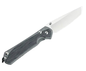 Chris Reeve Knives Large Sebenza 31 - Left Hand - Black Micarta Inlay - Tanto - L31-1229