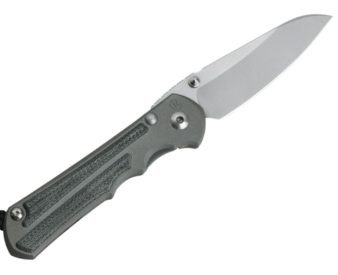 Chris Reeve Knives Large Inkosi - Left Handed - Insingo Blade - Black Canvas Micarta Inlay - LIN-1029