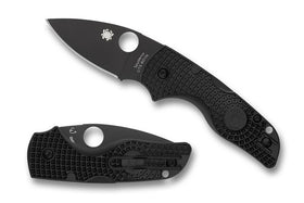 Spyderco Lil Native Lightweight - Black FRN - BD1N DLC Blade - C230PBBK
