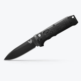 Benchmade Casbah - Automatic - Black Grivory - Black Blade - Plain Edge - 4400BK