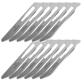 Havalon 70A Blunt Tip Blades - 2.75" Stainless - 12 Pack - SSC70ADZ