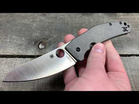 Spyderco Spydie Chef - Titanium Handle - LC200N Steel - C211TIP - 0