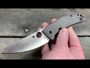Spyderco Spydie Chef - Titanium Handle - LC200N Steel - C211TIP - 0