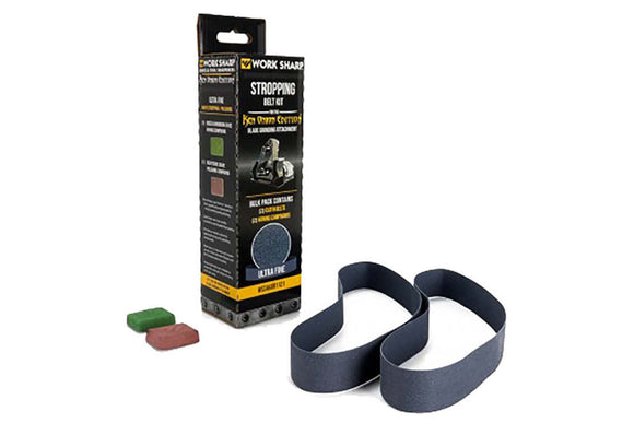 Work Sharp Blade Grinder Attachment Stropping Belt Kit - WSSAKO81121 - SNK/WTO - Home Office