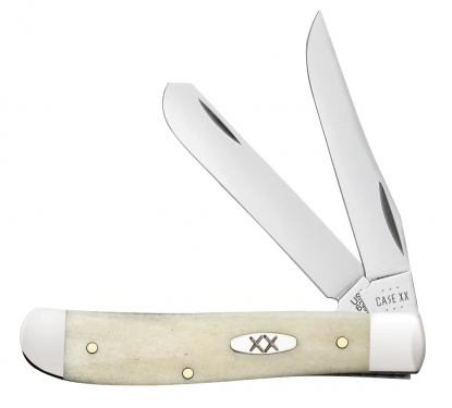 Case Mini Trapper - Smooth Natural Bone - Tru-Sharp - 13313