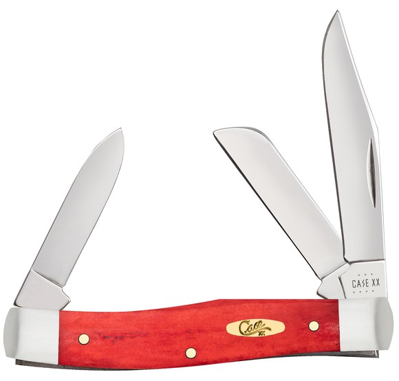 Case Medium Stockman - Dark Red Bone - Tru-Sharp - 10762