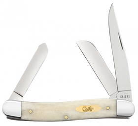 Case XX™ Medium Stockman - Smooth Natural Bone - Tru-Sharp Stainless Steel - 11021