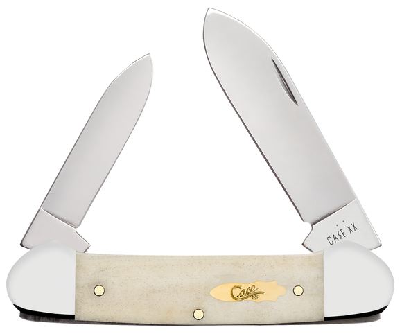 Case XX™ Canoe - Smooth Natural Bone - Tru-Sharp Stainless - 11023