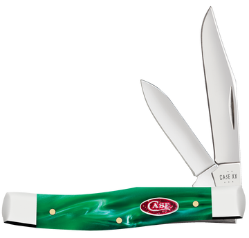 Case XX Medium Texas Jack - Smooth Green Pearl Kirinite Handle - 24413