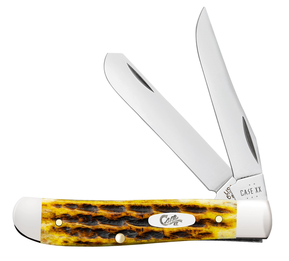 Case XX™ Mini Trapper - Heritage Honeycomb Bone - Tru-Sharp - 32271 - SNK/WTO - Home Office