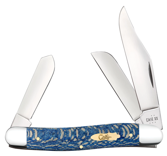 Case XX™ Stockman - Blue Sycamore Wood - Tru-Sharp Steel - 63732