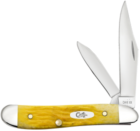 Case XX Peanut - Platts Jig Yellow Bone - Tru-Sharp Stainless - 75314 - SNK/WTO - Home Office