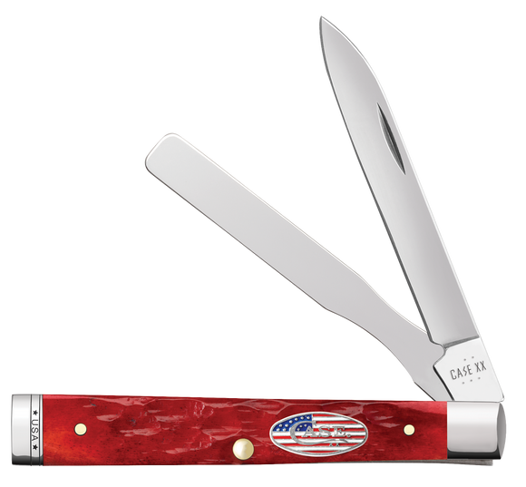 Case XX Baby Doc - Dark Red Jigged Bone - Tru-Sharp - 10847