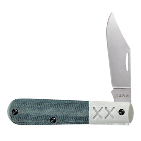 Case XX™ Barlow XR Crossroads - Blue Denim Canvas Laminate - S35VN Steel - 10875 - SNK/WTO - Home Office