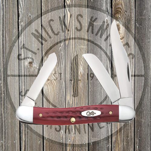 Case - Stockman Medium - Pocket Worn - Old Red Bone - 00786