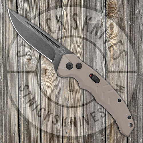 Boker Plus Intention II - Coyote Tan G10 - Automatic - 01B0483