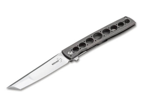Boker Plus - Urban Trapper - Tanto Frame Lock Knife -  Grey - 01BO721