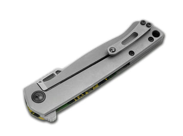 Boker ME 109 Damast - Damascus Blade - Toxic Storm Fat Carbon Scale - 01BO909DAM - 0