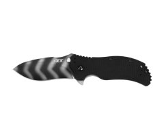 Zero Tolerance 0350TS - Assisted Opening - Black G10- Tiger Stripe