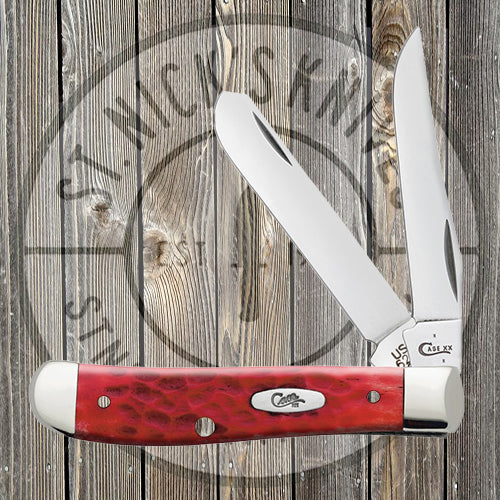 Case - Mini Trapper - Standard Jig - Dark Red Bone - 06983