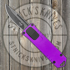 Boker Plus USB OTF - Purple Aluminum Handle - D2 Steel - Automatic - 06EX277SOI