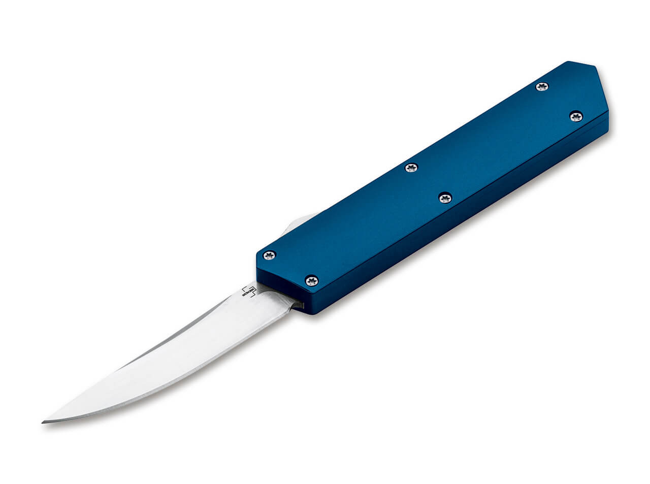 Boker Plus Kwaiken - Blue Aluminum Handle - D2 Steel - Automatic - 06EX550