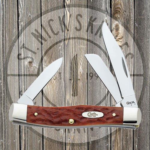 Case - Medium Stockman - Chestnut Bone - CV Steel - 07008