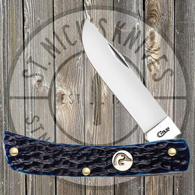 Case - Sod Buster Jr - Ducks Unlimited - Standard Jig - Blue Bone - w/ Wood Box - 07542 - SNK/WTO - Home Office
