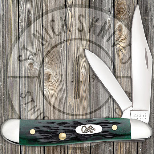 Case Peanut - Pocket Worn - Bermuda Green Bone - 09726