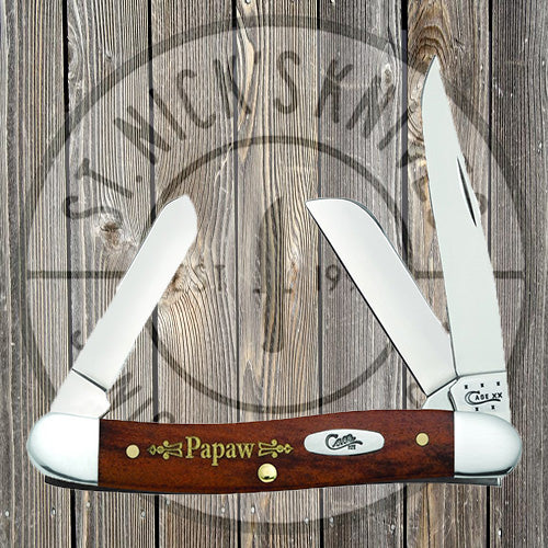 Case - Grandpa Series - Chestnut Smooth Bone - Medium Stockman - 10374