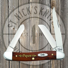 Case - Grandpa Series - Chestnut Smooth Bone - Medium Stockman - 10374